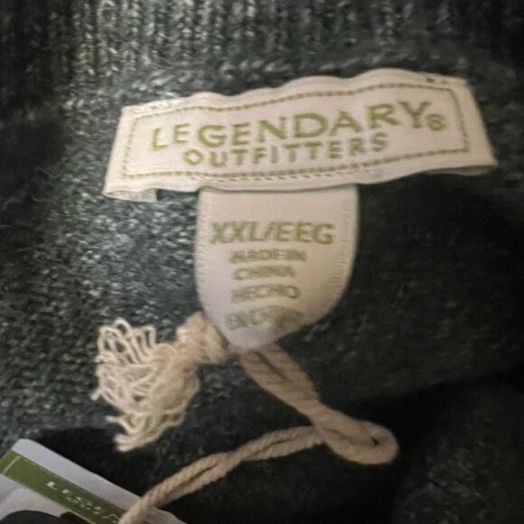 NWT Legendary Outfitters Heather Jade Soft Pulllover Sweater XXL - Picture 9 of 11